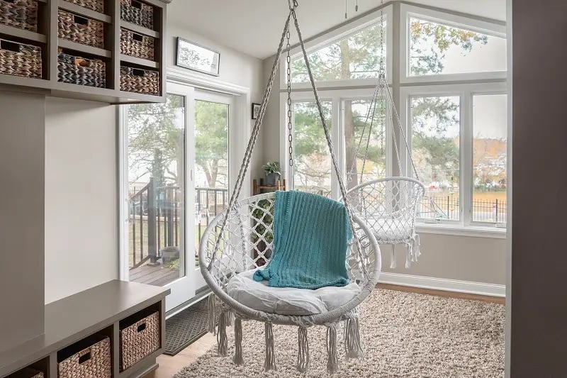minnesota-home-addition-sunroom-hanging-chair-builtin-storage