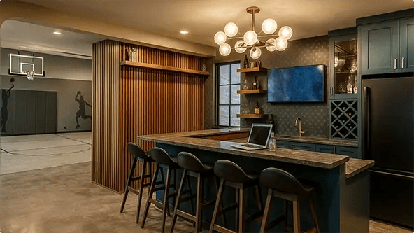 minnesota-basement-remodel-custom-bar-indoor-sport-court