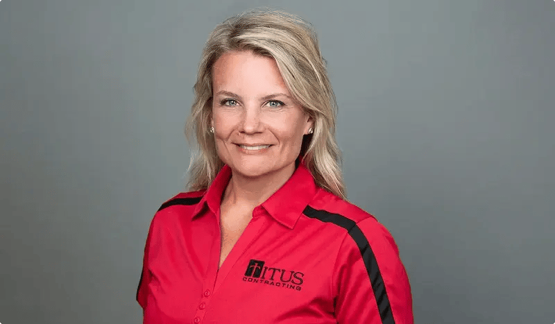 Stephanie Morris, Customer Experience Manager at Titus Contracting