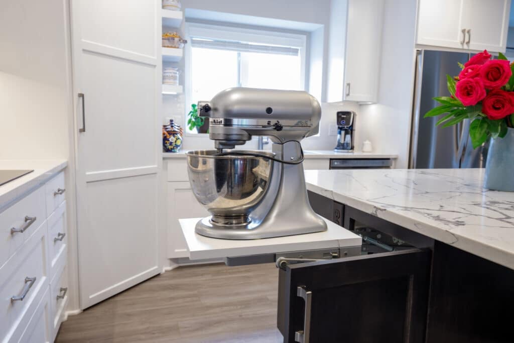 Cabinet Storage Mixer Pull-Out