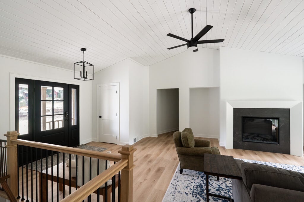 Entryway Living Room Open Concept