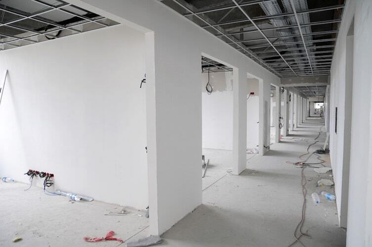 Build out is ideal when a space has to be remodeled or renovated