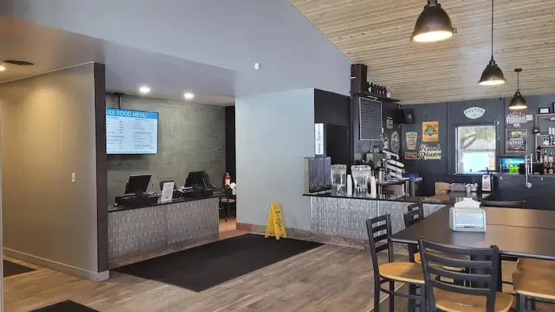 restaurant update with digital menu and seating