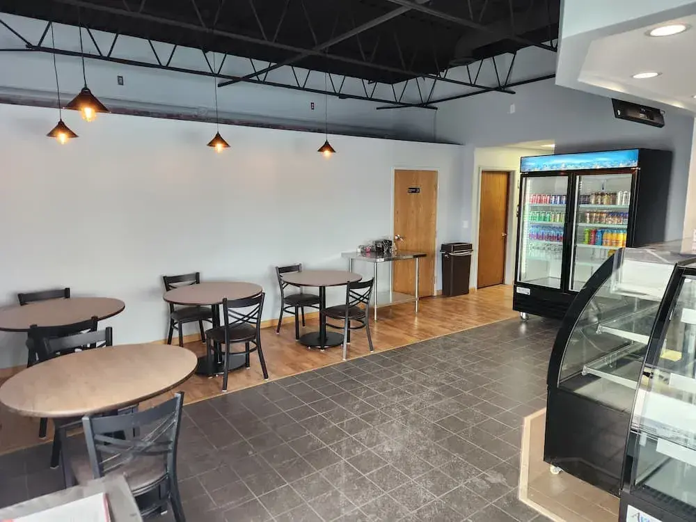 commercial dining space