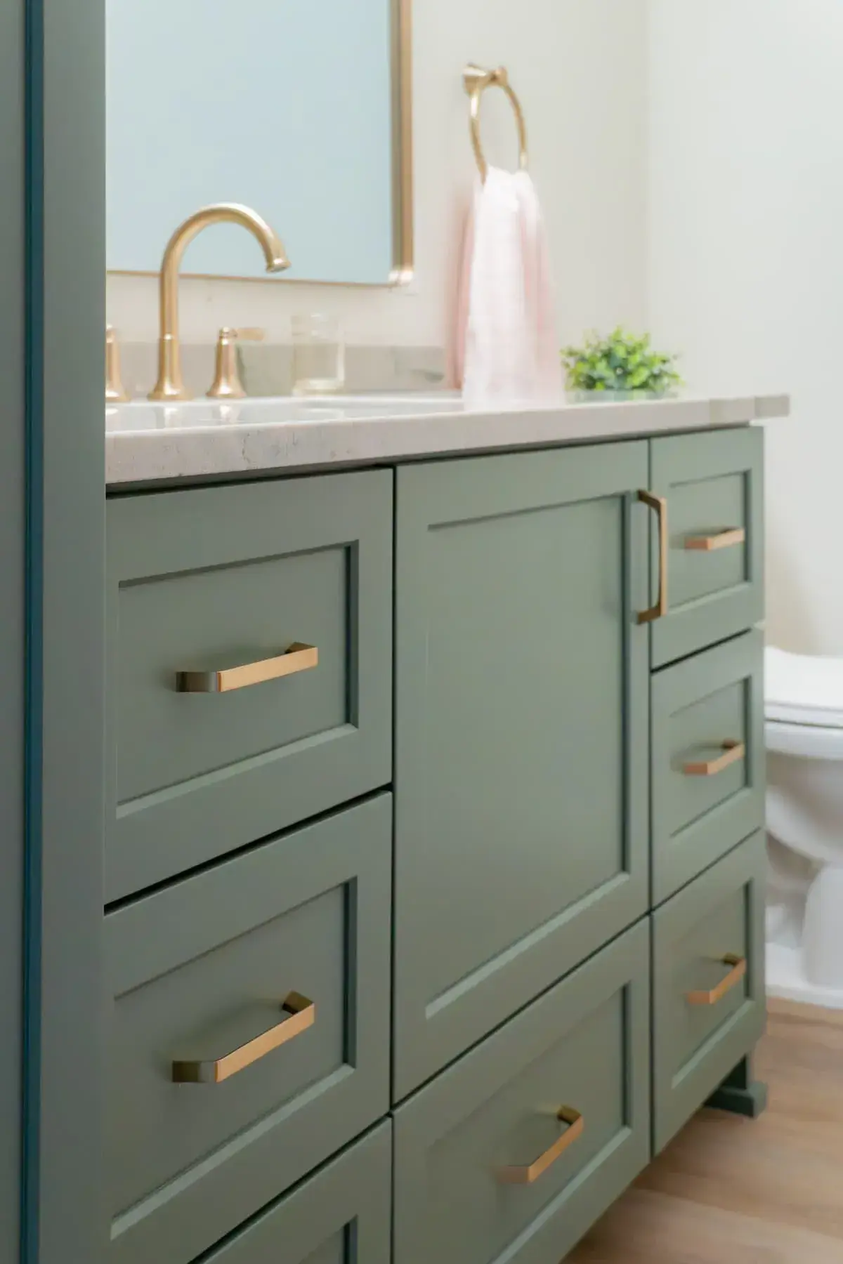 bathroom renovation, custom cabinet image